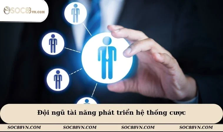 Đội ngũ tài năng phát triển hệ thống cược