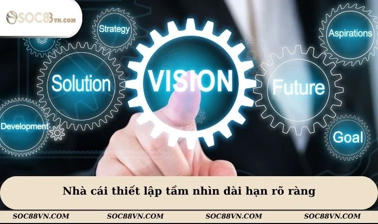 Nhà cái thiết lập tầm nhìn dài hạn rõ ràng